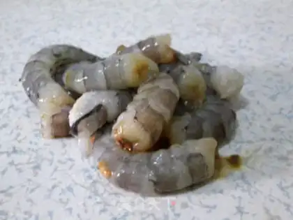 Make Shrimp ball step 2