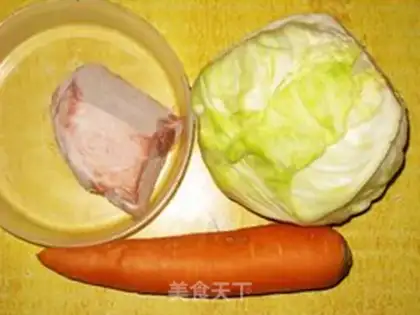 Make Carrot and cabbage step 0