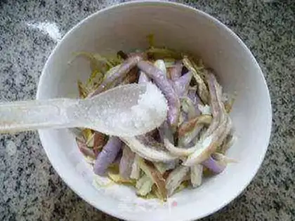 Make Cheese with lamb tails step 11