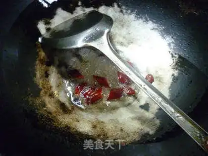 Make Peanut rice and cabbage step 3