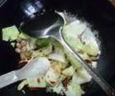 Make Peanut rice and cabbage step 7