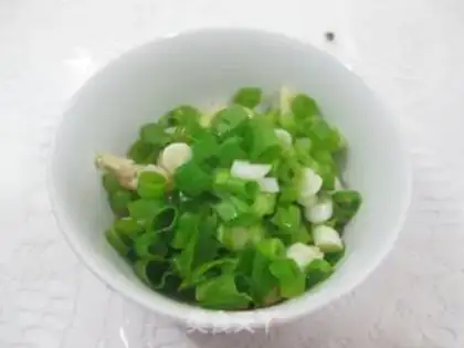 Make Onion of bitter melons step 2