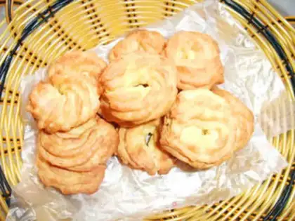 Make Cream cookies step 6