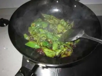 Make Sweet green pepper step 2
