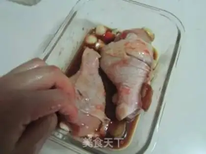 Make Pepper chopping chicken legs step 2