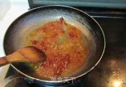 Make Bean petal eggplant step 3