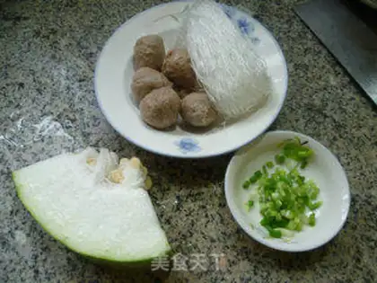 Make Porkball fan soup step 0