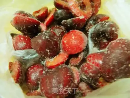 Make Peach smoothie step 2