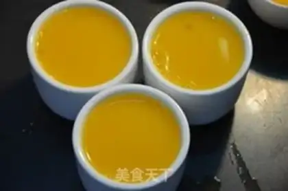 Make Light mango pudding step 2