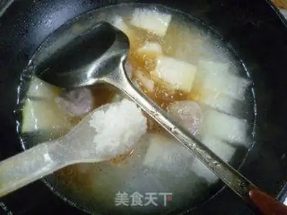 Make Porkball fan soup step 7