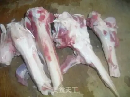 Make Lamb soup step 1