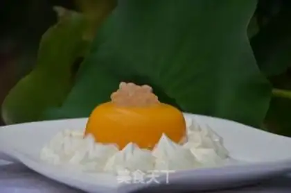 Make Light mango pudding step 6