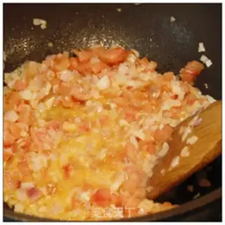 Make Twin pepper bacon pizza step 4