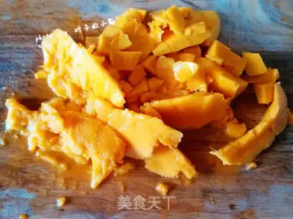 Make Mango ice cream step 4