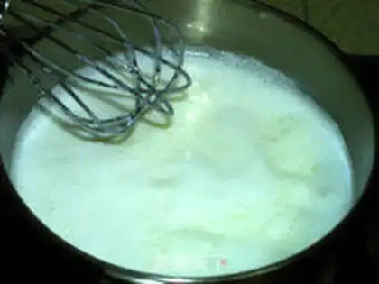 Make Red bean cream ice cream step 3