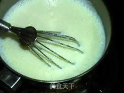 Make Red bean cream ice cream step 6