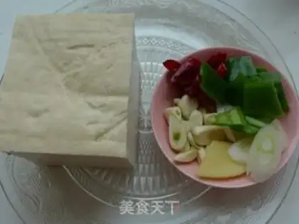 Make Red tofu step 0
