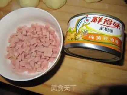 Make Roller tuna bread step 6