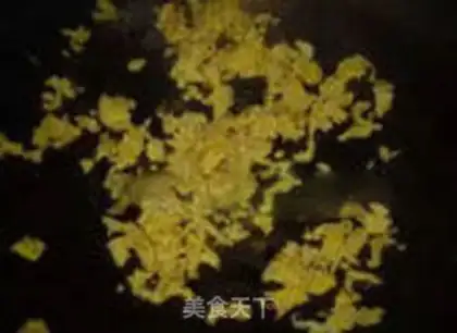 Make Egg fried golden mushrooms step 6