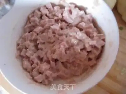 Make Roller tuna bread step 7