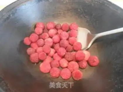 Make Fire Yang Mei step 2