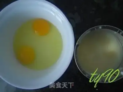 Make Fried omelet step 1