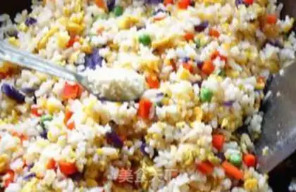 Make Five eggs of fried rice step 8