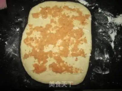 Make Meat loose ham bread step 6