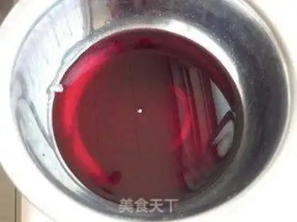 Make Wine cream mousse step 2