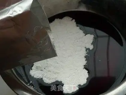 Make Wine cream mousse step 3