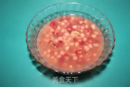 Make Red bean rice soup step 3