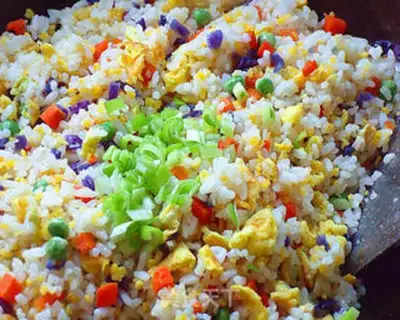 Make Five eggs of fried rice step 9