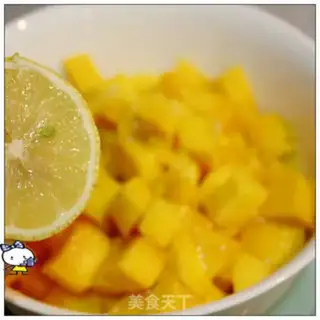 Make Mango ice cream step 3