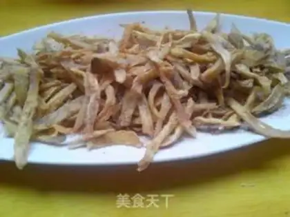 Make Fried almond mushrooms step 4