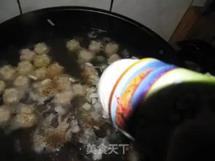 Make Spinach meatball soup step 6