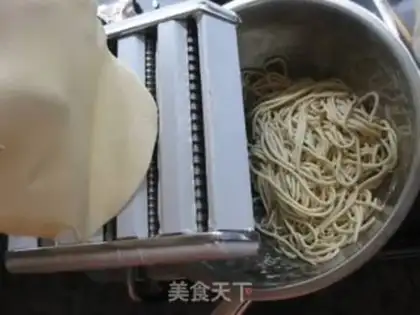 Make Hot dry noodles step 6