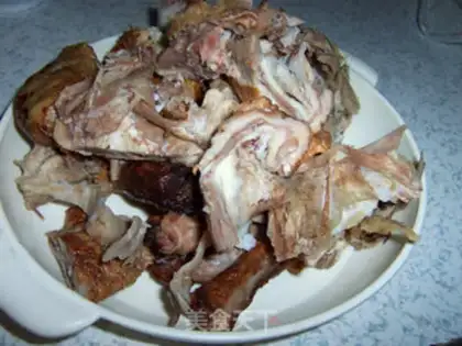 Make Duck blood fan soup step 0