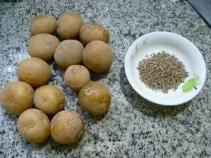 Make Quite a little potato step 0