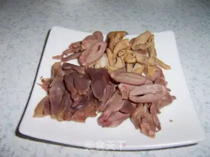 Make Duck blood fan soup step 6