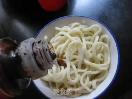 Make Hot dry noodles step 15
