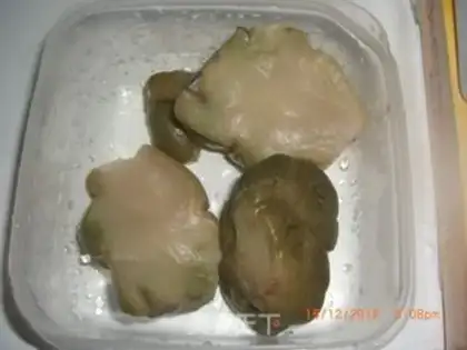 Make Squeeze dumplings step 1