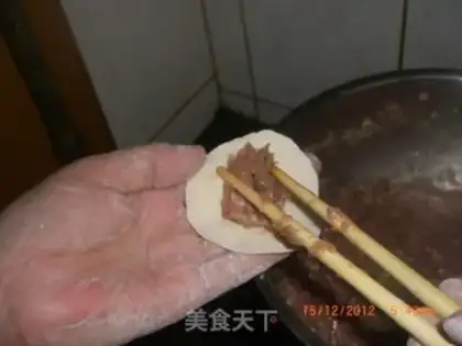 Make Squeeze dumplings step 5