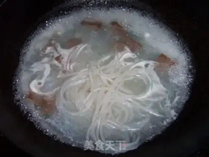 Make Duck blood fan soup step 12