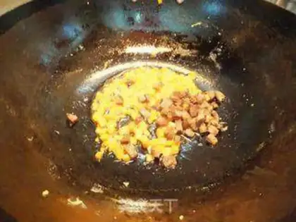 Make Sausage carrot, egg and rice step 6