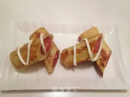 Make The sausage roll step 9