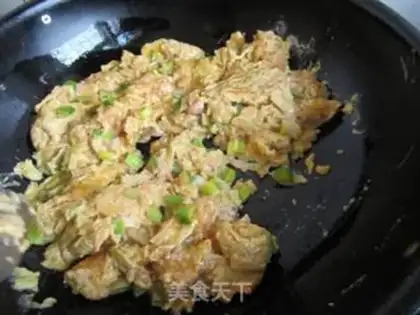 Make Fishseed fried eggs step 4