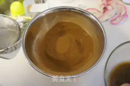 Make A candy banana chocolate cake step 0