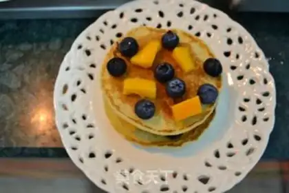 Make Caramel fruit muffins step 9