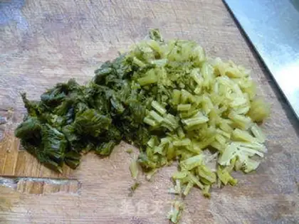 Make Pumpkin with pickles step 3