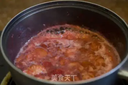 Make Homemade strawberry jam step 2